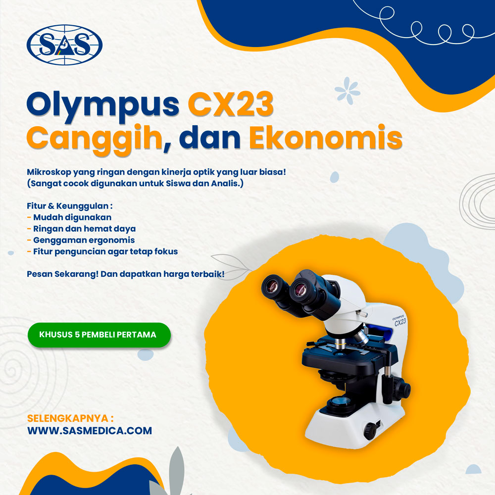 Jual Mikroskop Olympus CX23 - Sasmedica