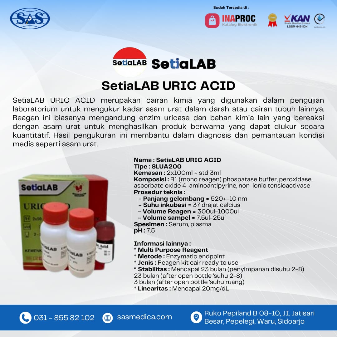 reagen ASAM URAT SETIALAB reagen ASAM URAT SETIALAB